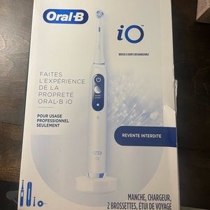 Oral B “IO” electric toothbrush